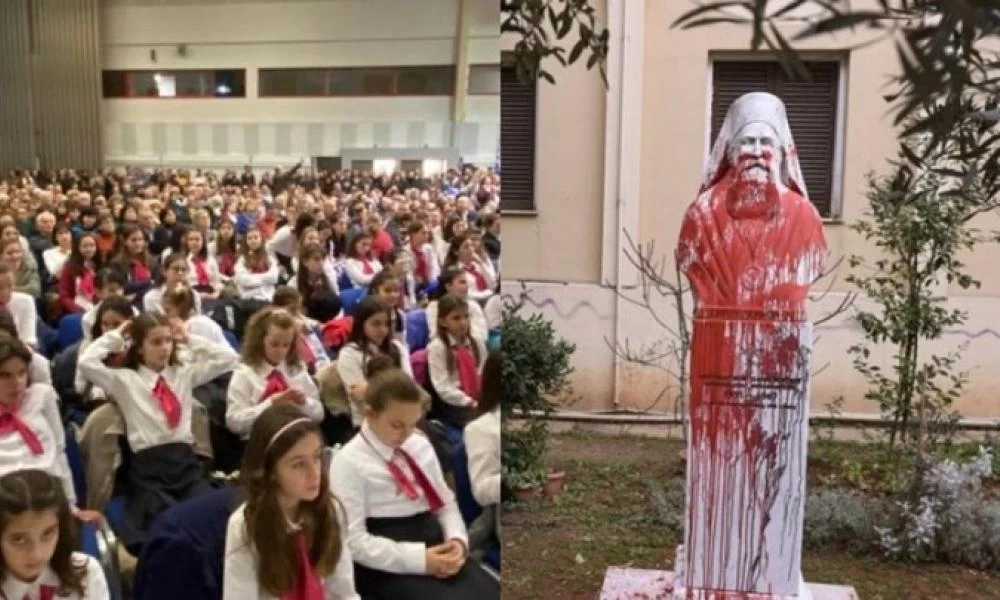 Σκληρή ανακοίνωση χριστιανικών σωματείων για τον βανδαλισμό της Μητρόπολης Θεσσαλονίκης
